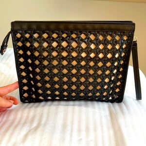 ZARA WOVEN CLUTCH BAG
